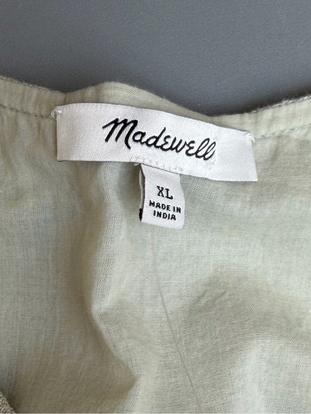 NWT Madewell Breezewoven Linen-Blend Jumpsuit | Size XL - Picture 12 of 12
